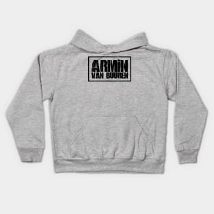 Retro Design Armin Van Buuren Kids Hoodie